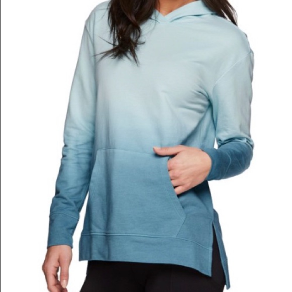 NWT RBX Active Lightweight Terry Ombre Hoodie